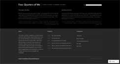 Desktop Screenshot of 4quartersofamother.wordpress.com