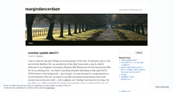 Desktop Screenshot of margindancerdaze.wordpress.com