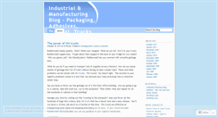 Desktop Screenshot of industrymanuf.wordpress.com