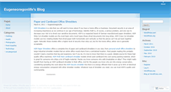 Desktop Screenshot of eugeneoregonlife.wordpress.com