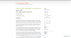 Desktop Screenshot of laconexionlatina.wordpress.com