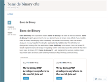 Tablet Screenshot of bensbargains.bancdebinarycftc.wordpress.com