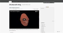 Desktop Screenshot of danielcatherall.wordpress.com