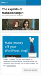 Mobile Screenshot of mandaloriangirl.wordpress.com