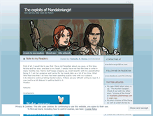 Tablet Screenshot of mandaloriangirl.wordpress.com
