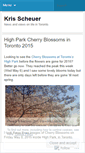 Mobile Screenshot of kscheuer.wordpress.com