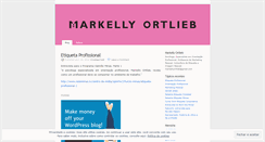 Desktop Screenshot of markellyortlieb.wordpress.com