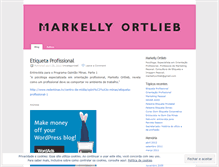 Tablet Screenshot of markellyortlieb.wordpress.com