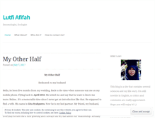 Tablet Screenshot of lutfiafifah.wordpress.com