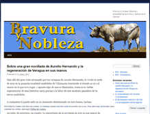Tablet Screenshot of bravuraynobleza.wordpress.com