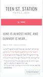 Mobile Screenshot of fieldlibraryteens.wordpress.com