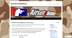 Desktop Screenshot of airsoftyhobbyking.wordpress.com