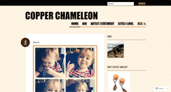 Desktop Screenshot of copperchameleon.wordpress.com