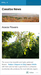 Mobile Screenshot of casalba.wordpress.com