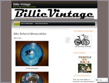 Tablet Screenshot of billievintage.wordpress.com