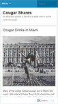 Mobile Screenshot of cougarshares.wordpress.com