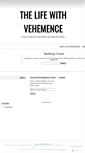 Mobile Screenshot of lifewithvehemence.wordpress.com