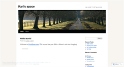 Desktop Screenshot of karlmeise.wordpress.com