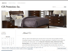 Tablet Screenshot of gbpromotionsinc.wordpress.com