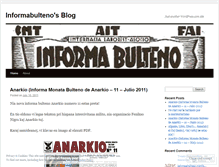 Tablet Screenshot of informabulteno.wordpress.com