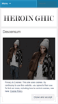 Mobile Screenshot of ghicischic.wordpress.com