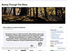 Tablet Screenshot of glassee.wordpress.com