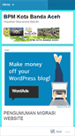 Mobile Screenshot of bpmkotabandaaceh.wordpress.com