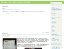 Tablet Screenshot of nacmacvegan.wordpress.com
