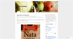 Desktop Screenshot of desasdishes.wordpress.com