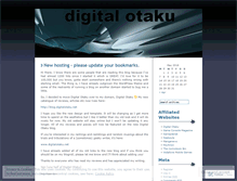 Tablet Screenshot of digitalotaku.wordpress.com