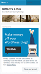 Mobile Screenshot of kittenslitter.wordpress.com