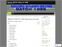 Tablet Screenshot of barasrdhs96.wordpress.com