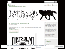 Tablet Screenshot of dirtsquad.wordpress.com