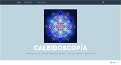 Desktop Screenshot of caleidoscopia.wordpress.com