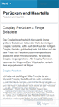 Mobile Screenshot of peruecken.wordpress.com