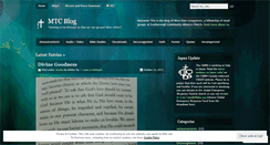 Desktop Screenshot of mtctalk.wordpress.com