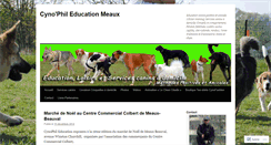 Desktop Screenshot of cynophileducation.wordpress.com