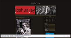 Desktop Screenshot of joshuajay.wordpress.com