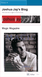 Mobile Screenshot of joshuajay.wordpress.com