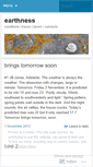 Mobile Screenshot of earthness.wordpress.com