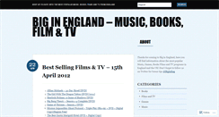 Desktop Screenshot of biginengland.wordpress.com