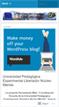 Mobile Screenshot of cdupelmerida.wordpress.com