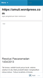 Mobile Screenshot of amuli.wordpress.com