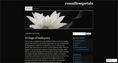 Desktop Screenshot of countlesspetals.wordpress.com