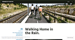 Desktop Screenshot of framedbygustaf.wordpress.com