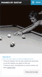 Mobile Screenshot of framedbygustaf.wordpress.com