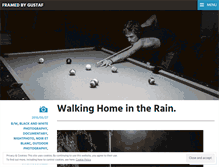 Tablet Screenshot of framedbygustaf.wordpress.com