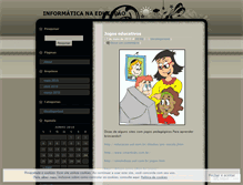Tablet Screenshot of infonaeducacao.wordpress.com