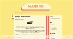 Desktop Screenshot of modelingagencyindonesia.wordpress.com