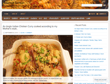 Tablet Screenshot of gourmetgorman.wordpress.com